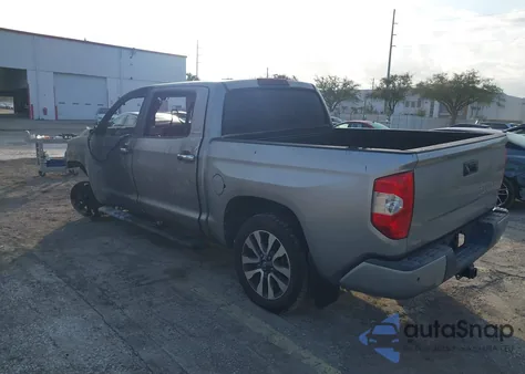 2019 Toyota Tundra Crewmax Limited из США, поврежденный, VIN 5TFFY5F15KX244723